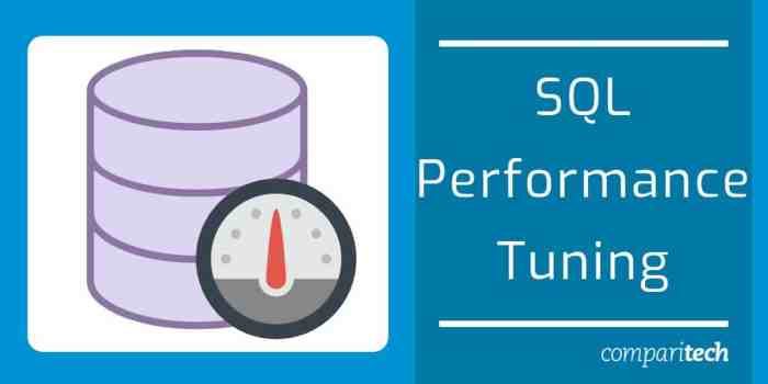 Sql query performance tuning interview questions